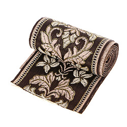 Accessoires 6CM de couture d'habillement brodés par ruban jacquard de dentelle ethnique pas cher