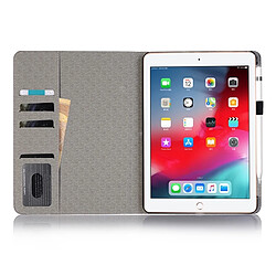 Acheter Wewoo Housse Étui Coque Etui en cuir PU à rabat horizontal à carreaux pour iPad Pro 11 pouces 2018avec support et emplacements cartes et porte-monnaie café