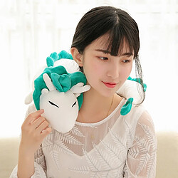 Avis Universal Créatif mignon petit dragon en forme de U oreiller en peluche oreiller cou de poupée oreiller apaisant enfant jouet anniversaire cadeau de Noël | oreiller en peluche (28 * 26cm)