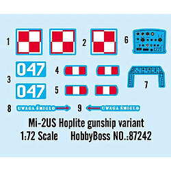 Acheter Hobby Boss Maquette Hélicoptère Mil Mi-2us Hoplite Gunship Variant