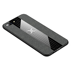 Wewoo Coque Souple Étui de protection en TPU antichoc pour tissu à coudre OPPO R11 XINLI Gris