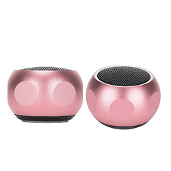 ComfortXL Mini haut-parleur bluetooth portable mignon avec dragonne pour douche, vélo, voiture et voyage - rose pas cher