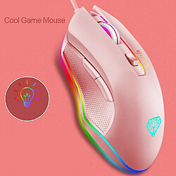 Avis Universal 3200DPI Gaming Optical Gaming Gaming Backlit Mouse 4 DPI réglable pour ordinateur portable de bureau