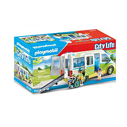 Playmobil® 71329 Bus scolaire blanc vert