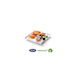 Sdg Usa Assiette en Pulpe de Cellulose Finger Food 8 à 15 cm - SDG - Lot de 500 - Pulpe de cellulose150x150 mm