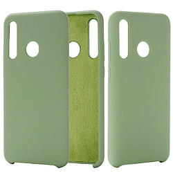 Wewoo Coque Étui de protection étanche en silicone liquide de couleur unie pour Huawei Honor 10i vert