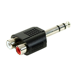 Adaptateur RCA Femelle Stéréo - Jack Mâle Stéréo Easy Plugger