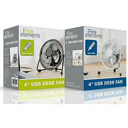 Mini Ventilateur de Bureau USB Portable de 4 Pouces - Petit Ventilateur De Refroidissement Puissant