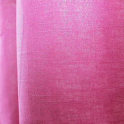 Avis Thedecofactory COMETE OLD - Rideau en coton, lin et lurex fuschia 140x250