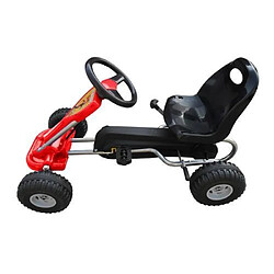 Helloshop26 Kart voiture à pédale gokart enfant jeux jouets rouge 89 cm 0102005