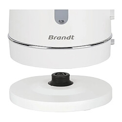 Bouilloire - BRANDT - BO1702W - 1,7 L - Socle 360° - Blanc