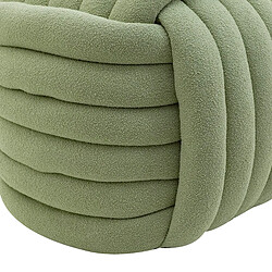 Acheter Mobili Rebecca Pouf Rebecca Mobili Tawa 45x50x50 Tissu Polyester MDF Vert Moderne