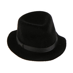 1/6 Chapeau Melon Noir en Plastique Accessoires Pour 12'' Figure D'action