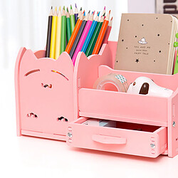 Universal Porte-stylo multifonctionnel, mode créative, étudiants coréens, adorables accessoires de bureau, boîtes de rangement, organisateurs de bureau, tiroirs.