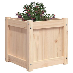 Acheter Maison Chic Lot de 2 Jardinières,Bac à fleurs - pot de fleur bois de pin massif -GKD12758