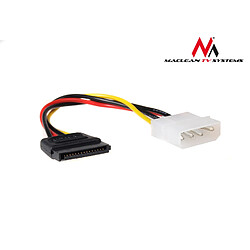 Adaptateur câble d'alimentation Maclean MCTV-633 noir