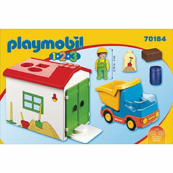 Avis Playmobil® 1.2.3 - Ouvrier avec camion et garage