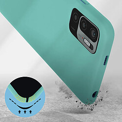 Avis Avizar Coque Xiaomi Redmi Note 10 5G et Poco M3 Pro Soft Touch turquoise