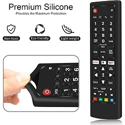 Avis SANAG etui De Protection En Silicone Pour Lg Telecommande Akb75095308 Akb74915324 Akb73715601, Antiderapant Housse Coque Compatible Avec Lg Tv Remote(Noir)