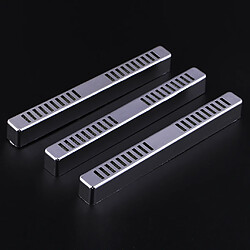 3pieces Cigar Humidifier Grand humidificateur en mousse Rectangle Humidificateur Argent