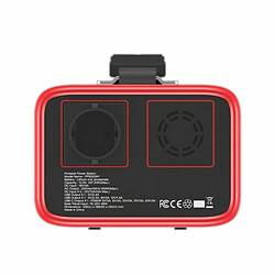 Centrale électrique portable Energizer PPS320W1 Noir Rouge Gris 96000 mAh pas cher