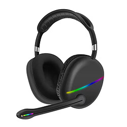 MAX15 Casque sans fil Microphone RVB Coloré