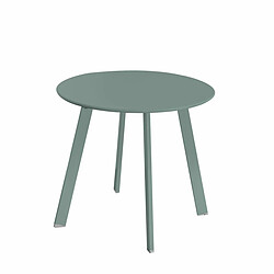 BigBuy Home Table d'appoint Marzia Vert Acier 50 x 50 x 44 cm