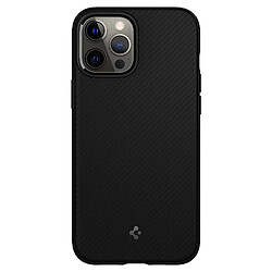 Caseink Coque Spigen ? MAG ARMOR Pour iPhone 12 / 12 PRO matte Noir