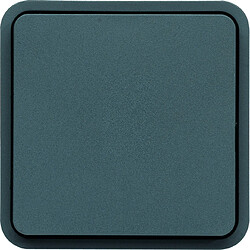 bouton poussoir no 10a hager cubyko composable gris