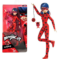 BANDAI Miraculous Ladybug - Poupée mannequin 26 cm : Ladybug