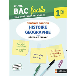 Histoire géographie 1re : contrôle continu : réforme du bac - Occasion