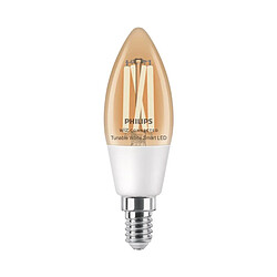 Avis Philips Ampoule LED connectée 40w WIZ Translucide E14