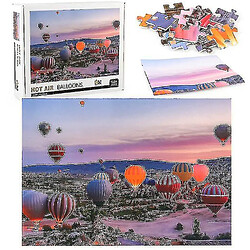 Universal Puzzle de puzzle de la montgolfière, 1000 PCS Puzzle de décompression éducative, WA