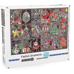 Universal Puzzle de cadeau de Noël de Noël, 1000 PCS Puzzle de décompression éducative, Wal pas cher