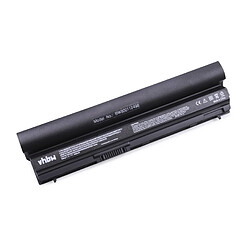 vhbw batterie compatible avec Dell Latitude E6120, E6220, E6320, E5220, E632, E6330, E6230, E6430s laptop (4400mAh, 11,1V, Li-Ion, noir)