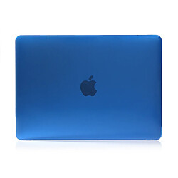 Wewoo Housse Coque Mac Pour étui de protection Crystal Style ordinateur portable Macbook Pro de 16 pouces bleu foncé