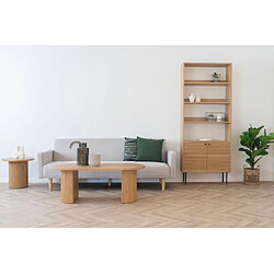 UB DESIGN SALON Table basse Table Basse Boavista naturel 60x120 pas cher