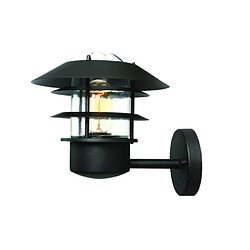 Elstead Lighting Applique murale extérieur Helsingor Acier inoxydable Noir