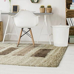 TheDecoFactory MAURANNE Tapis Poils Longs - Beige