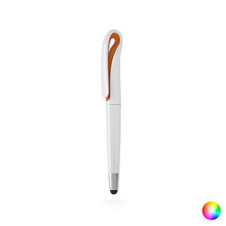 Totalcadeau Stylo bleu avec pointe en caoutchouc avec stylet tactile - Stylo a encre bleu design Couleur - / pas cher