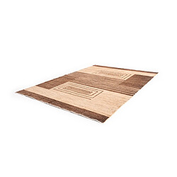 Vidal Tapis de laine 249x171 brun Juma