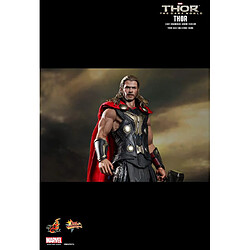 Hot Toys MMS225 - Marvel Comics - Thor : The Dark World - Thor Light Asgardian Armor Version pas cher