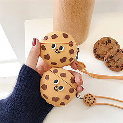 GUPBOO Airpods Coque Housse Étui Protecteur Compatible pour AirPods Pro-mignon, dessin animé, cookie, biscuit, longe, femelle