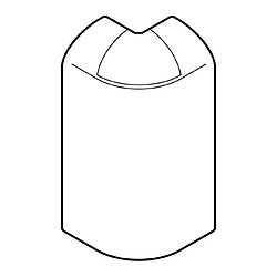 angle extérieur variable - keva p - 80 x 20 - planet wattohm 11743