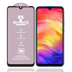 Wewoo Film de verre trempé Pour Xiaomi Redmi Note 7 9H HD Grand Arc Haute Alumine Plein Écran