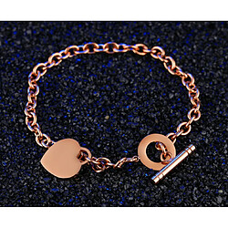 Avis YP Select Bracelet chaîne à pendentif en forme de coeur mignon à la mode