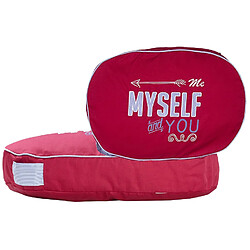 Les Animaux De La Fee COUSSIN POUR CHIEN MYSELF ROUGE Taille L