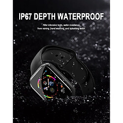 Avis Universal I5 nouvelle montre intelligente imperméable femme montre intelligente Bluetooth Apple millet fréquence cardiaque suivi fitness PK P70 P68 | montre intelligente (noir)