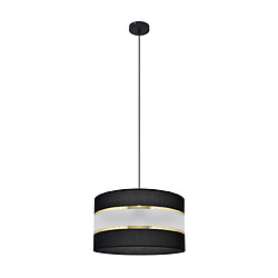 Helam Suspension Helen Tissu,Fer Or noir 1 ampoule 95cm