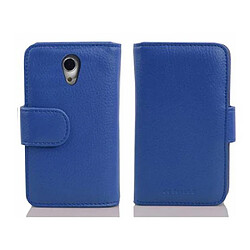 Cadorabo Coque HTC Desire 700 Etui en Bleu